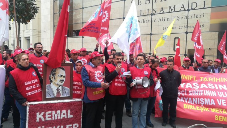 Birleşik Metal-İş ve Nakliyat-İş 1 Mayıs'ta Taksim'e çağrı yaptı