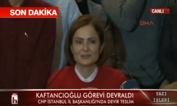 Canan Kaftancıoğlu il başkanlığı görevini devraldı, hakkındaki iddialara yanıt verdi