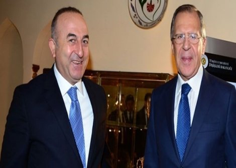 Çavuşoğlu, Lavrov ile görüştü