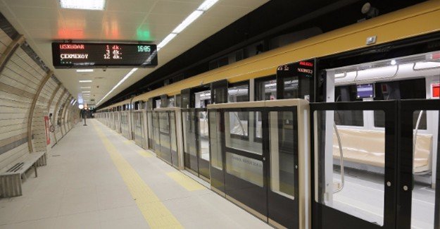Çekmeköy-Üsküdar metrosundaki hat birleştirme çalışması nedeniyle 4 gün sefer yapılmayacak
