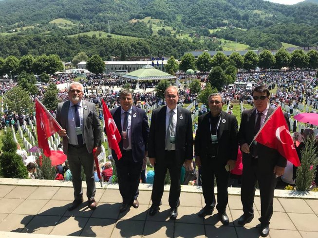 CHP heyeti, Srebrenitsa Soykırımı'nın anma törenine katıldı