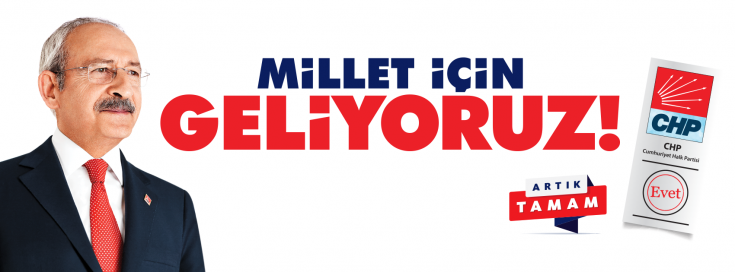 CHP Lideri Kılıçdaroğlu seçim bildirgesini açıklıyor; 'Millet İçin Geliyoruz'