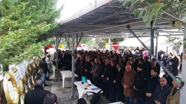 CHP'li Hüsnü Bozkurt'un annesi Fahire Bozkurt son yolculuğuna uğurlandı