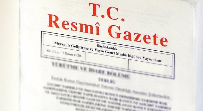 Cumhurbaşkanı Erdoğan'ın yeni atama kararları resmi gazetede yayımlandı