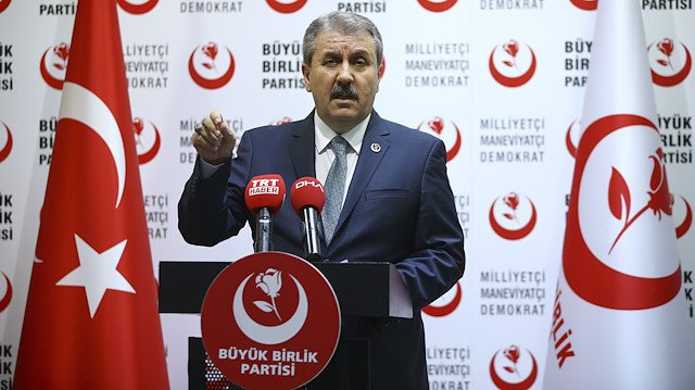 Destici: Hiç kimse Gezi ve benzeri bir eylemi aklından geçirmesin