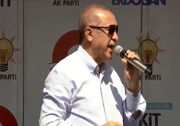 Erdoğan: CHP'den görevi aldığım zaman İstanbul susuzdu, suyu ben getirdim