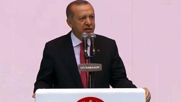Erdoğan Diyarbakır'da konuştu: Biz milletimize bölünmeyi değil bölüşmeyi, ayrımcılığı değil kardeşliği teklif ettik