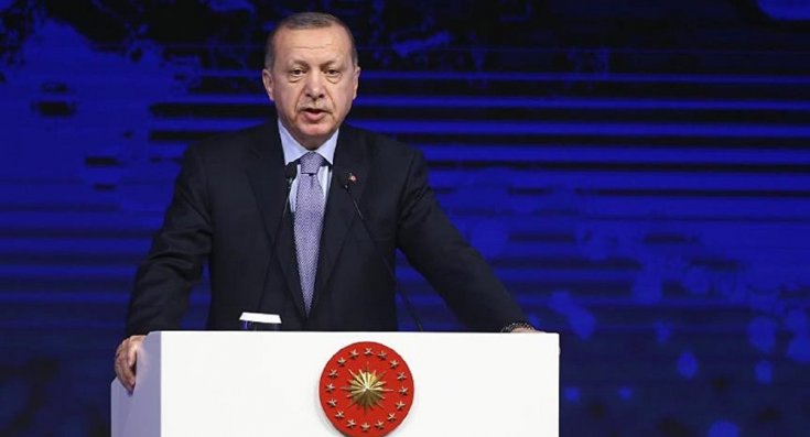 Erdoğan: Konvansiyonel silahlarla ölenleri bir kenara koy sadece kimyasal silahlarla öldürülene bak... Olmaz olsun böyle barış