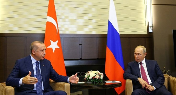 Erdoğan ve Putin'in Soçi'de İdlib'i görüştü