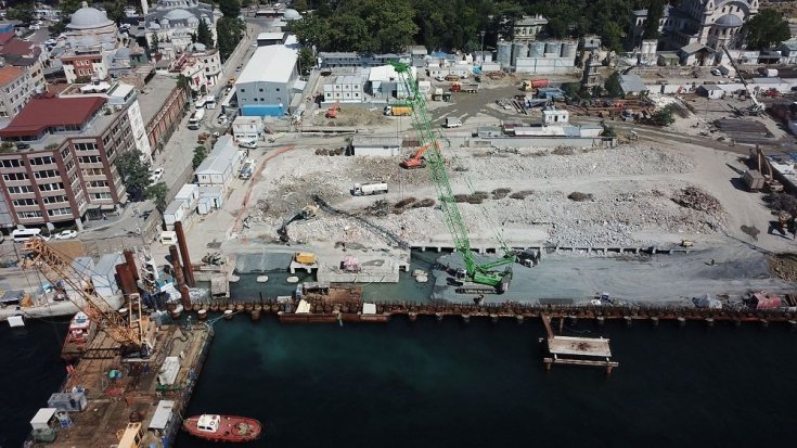 Galataport Projesi kapsamında İstanbul Modern binası da yıkıldı