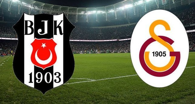 Galatasaray-Beşiktaş maçı bu akşam saat 20:00'da