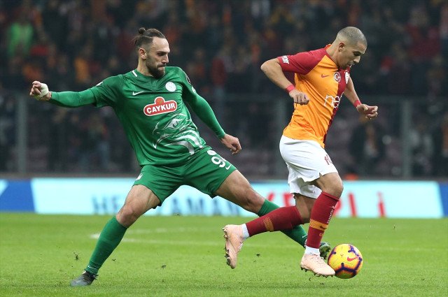 Galatasaray, Rizespor ile 2-2 berabere kaldı