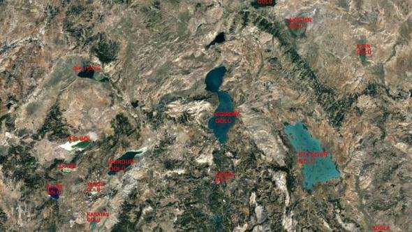 Göller Bölgesi için kuraklık uyarısı: Çoğu yeni haritalarda yer almayacak