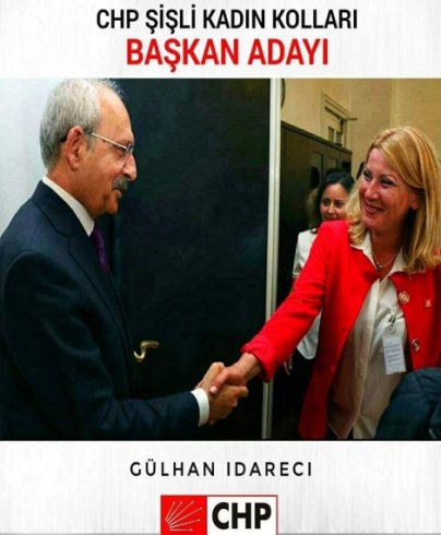 Gülhan İdareci, CHP Şişli kadın kolları başkanlığına adaylığını açıklıyor