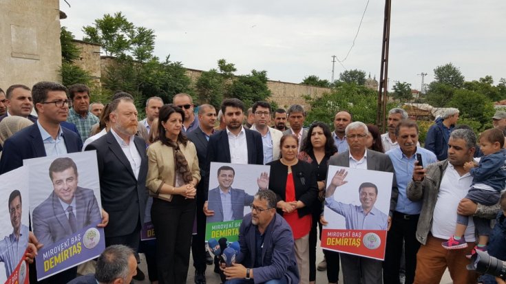 HDP seçim startını Edirne'den verdi