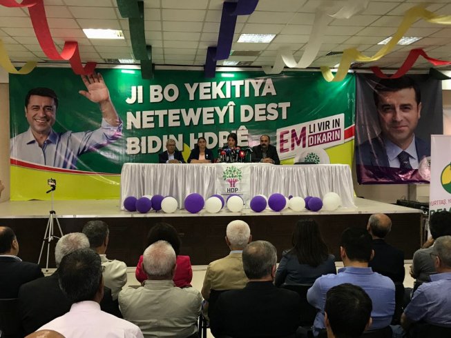 HDP'den 'Kürt Sorununa Çözüm Deklarasyonu'