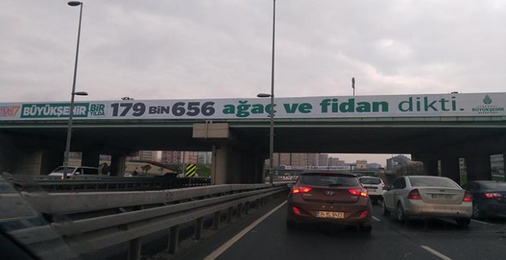 İBB dalga geçiyor: ‘179 bin 656 adet yeni ağaç ve fidan diktik’