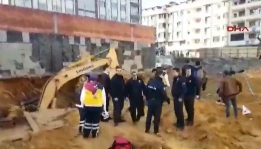 İstanbul'da inşaat alanında toprak kayması: 1 kişi hayatını kaybetti