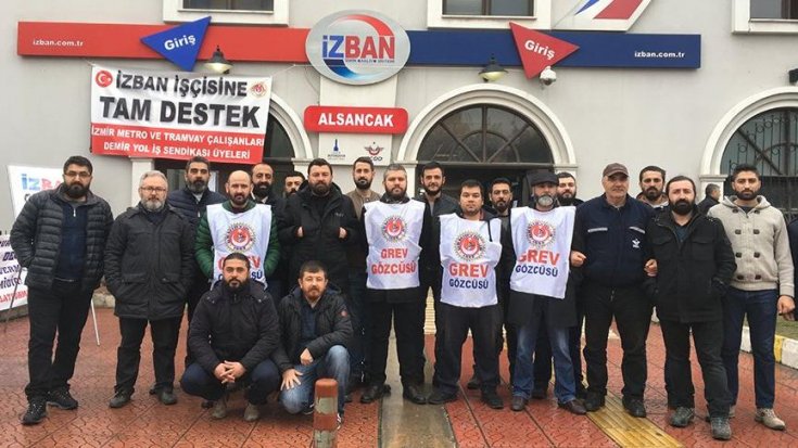 İZBAN, grevdeki işçilere yüzde 26'lık zam teklifini geri çekti