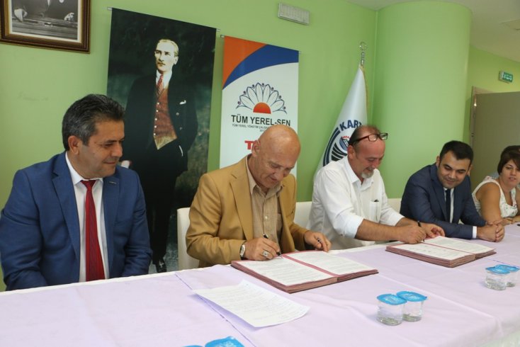 Kartal Belediyesi ve Tüm Yerel-Sen arasında toplu iş sözleşmesi imzalandı
