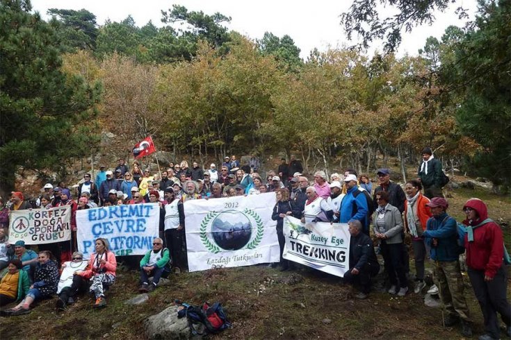 Kaz Dağı’nda RES’lere karşı direniş devam ediyor