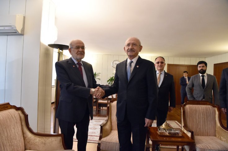 Kılıçdaroğlu ve Karamollaoğlu bir araya geldi