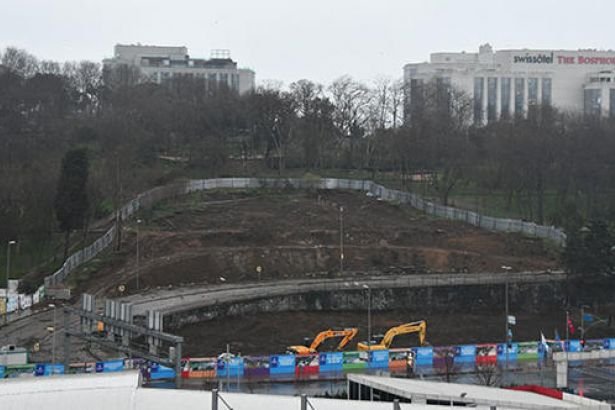 Maçka Parkı’nda 199 ağaç söküldü