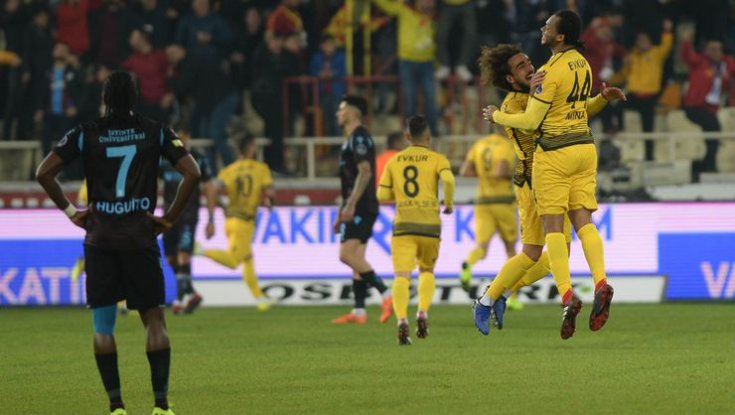 Trabzonspor, Malatyaspor'a 5-0 yenildi