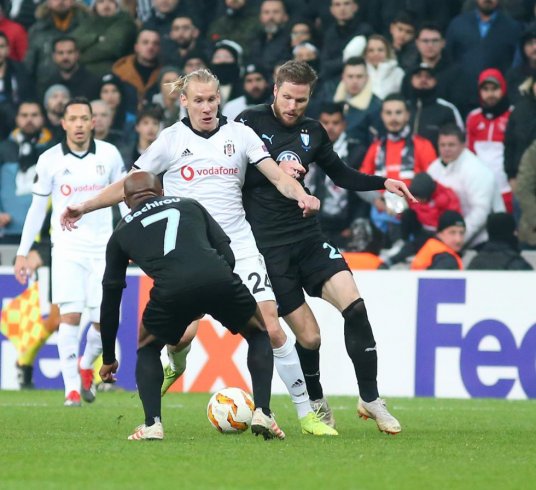 Malmö'ye 1-0 mağlup olan Beşiktaş, Avrupa'ya veda etti