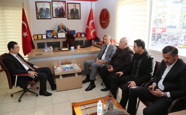 Mezitli Belediye Başkanı Tarhan'dan Mezitli'de dayanışma turu