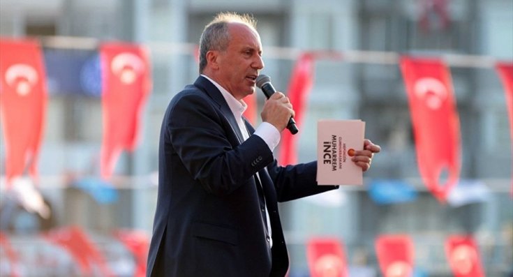 Muharrem İnce'den Erdoğan'a: MİT'in adını değiştir, 'Muharrem'i İzleme Teşkilatı' yap; yazık yazık memleketin haline bakın