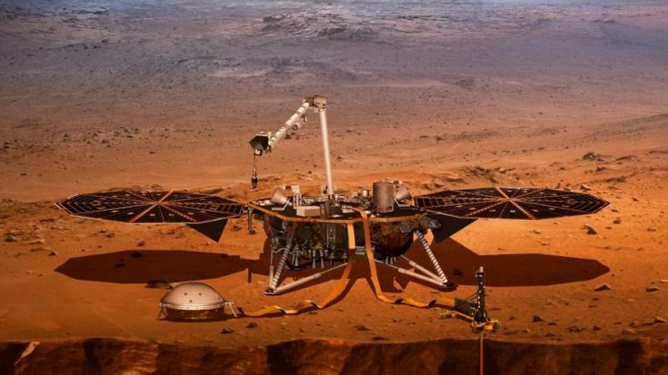 NASA'nın Insight uzay aracı Mars'a iniş yaptı