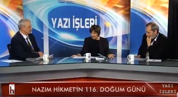 Nazım Hikmet, 116. doğum gününde Yazı İşleri'nde şiirleriyle anıldı