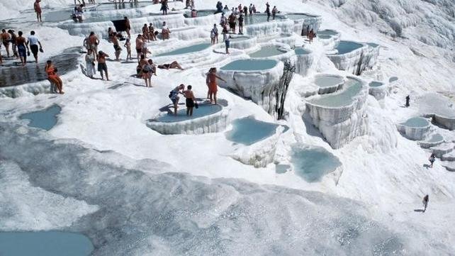 Pamukkale'ye girişe yüzde 43'lük zam