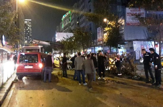 Şişli'de trafik kazası