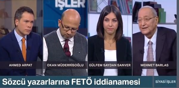 Sözcü'ye FETÖ davasına Mehmet Barlas bile isyan etti Sözcü'ye FETÖ davasına Mehmet Barlas bile isyan etti
