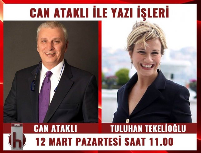 Tuluhan Tekelioğlu, Can Ataklı'nın konuğu oluyor