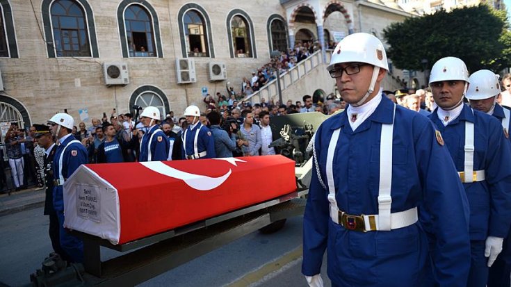 Tunceli'de donarak ölen askerler son yolculuklarına uğurlandı
