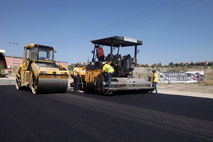 Yenimahalle'ye 200 bin metrekare yeni yol