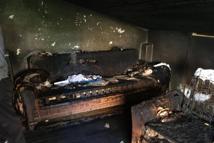 Anadolu Yakası Bosna Sancak Derneği'nden evi yanan aile için yardım kampanyası
