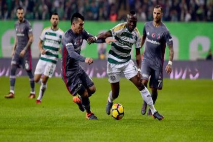 Bursaspor Beşiktaş'la 2-2 beraber kaldı