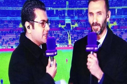 Galatasaray taraftarından spiker Emre Gönlüşen'e çirkin saldırı