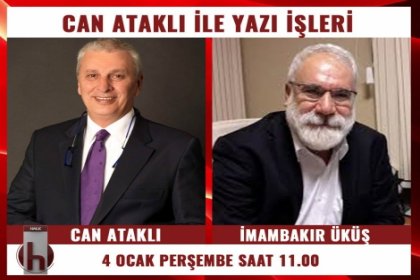 İmambakır Üküş, Halk Tv'de Can Ataklı'nın konuğu oluyor