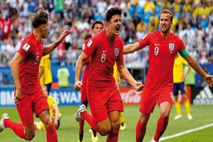 İsveç'i 2-0 yenen İngiltere yarı finale yükseldi