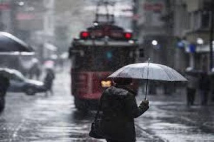 Meteoroloji'den 3 il için yağmur uyarısı