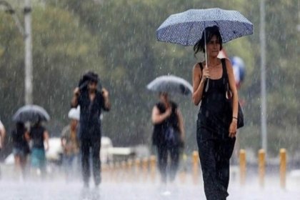 Meteoroloji'den serin ve yağışlı hava uyarısı