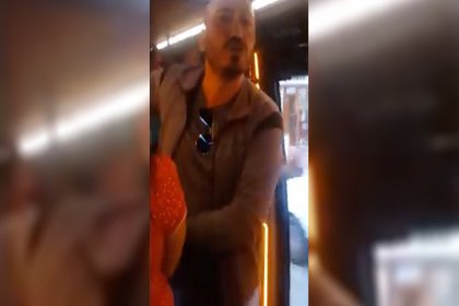 Minibüste Nazan Bozkurt'a küfredip tehditler savuran kişinin kimliği belli oldu, 3 ayrı suçtan aranıyormuş