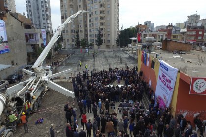 Seyhan Belediyesi, 9 milyon 655 bin liralık tesisin temelini attı