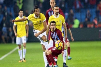 Trabzonspor ile Fenerbahçe 1-1 berabere kaldı