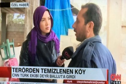 'TSK denetimindeki bölgede Türk kadın gazetecilere başörtüsü takma zorunluluğunu kim getiriyor?'